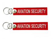 Брелок  Aviation Security / красный