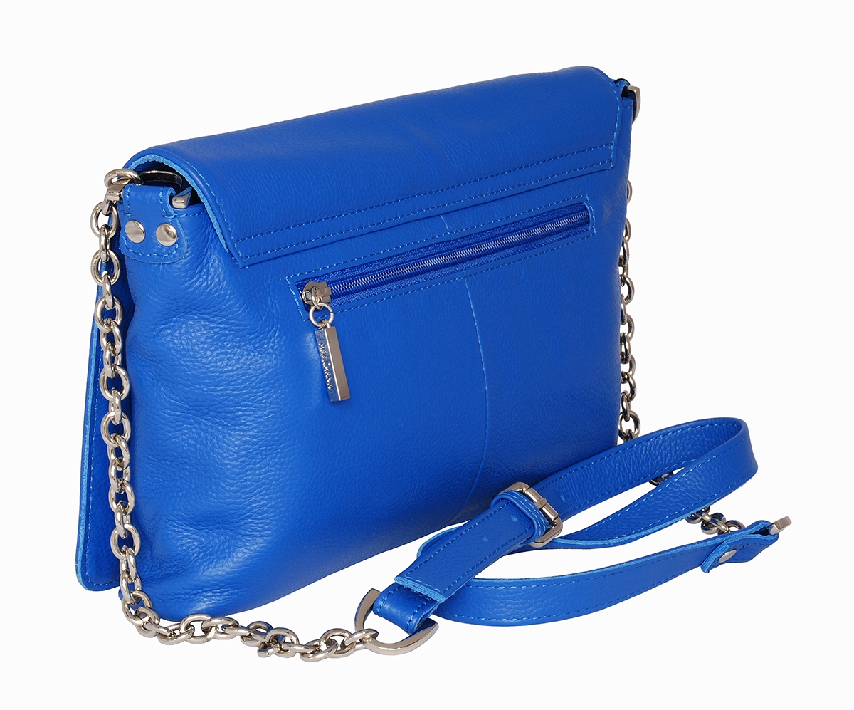Авторская женская сумка с самолетом,синяя