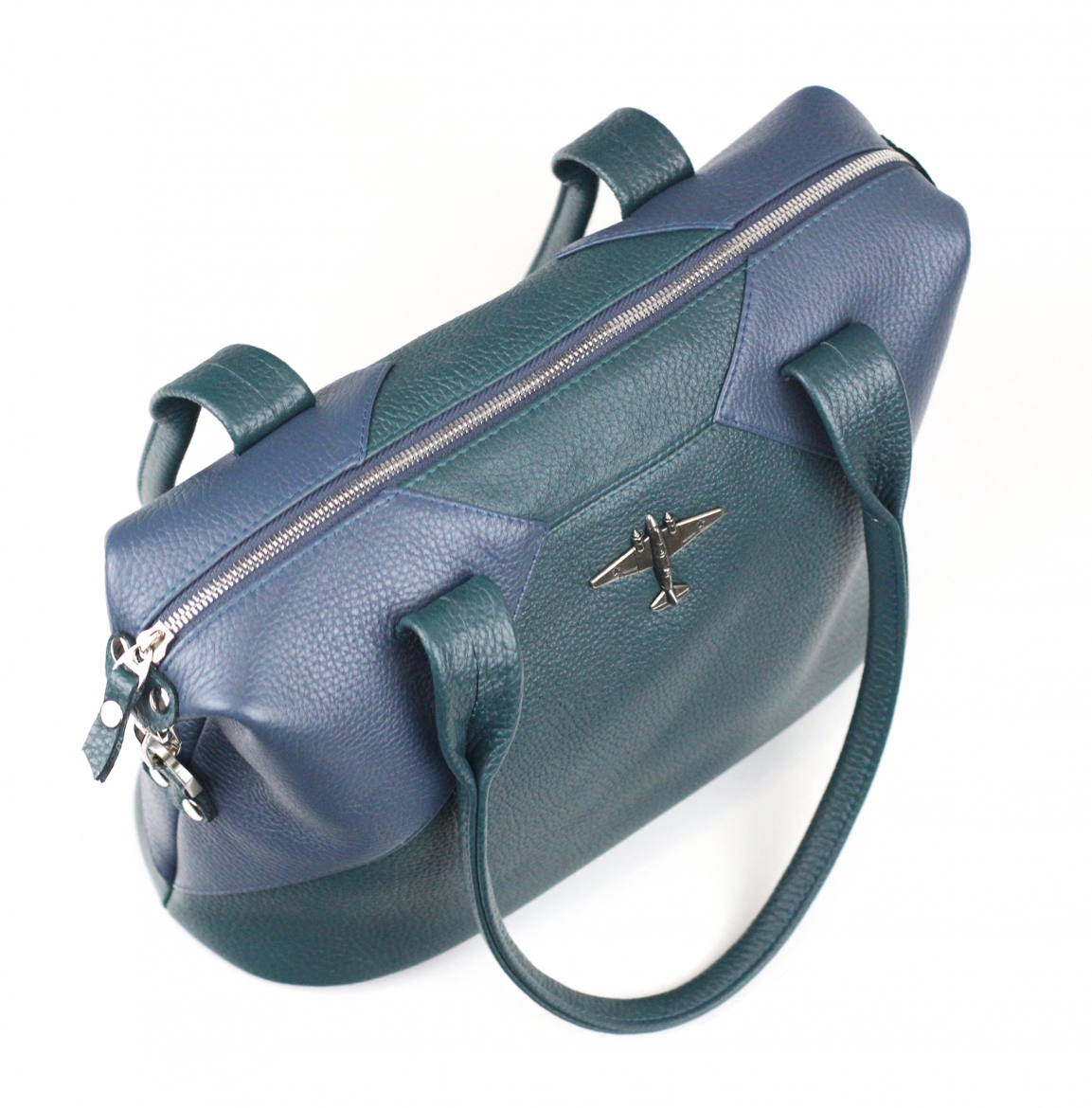 Женская дизайнерская сумка с самолетом 