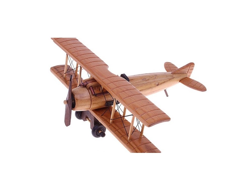 Ретро самолет / деревянный 