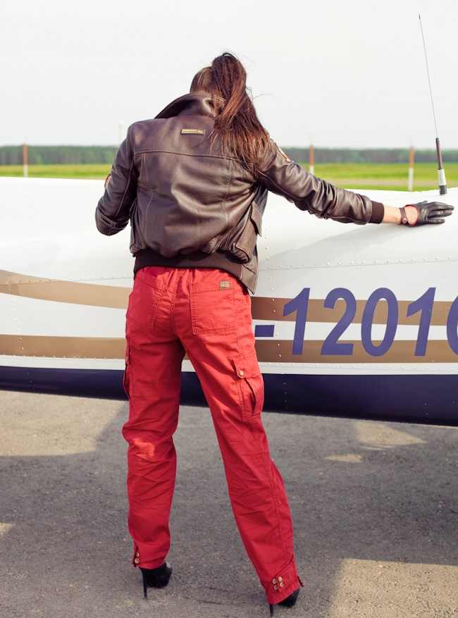 Женская куртка-пилот  «Maryland G-1» John Douglas / весна-осень