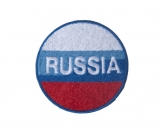 Шеврон «Russia»  в круге